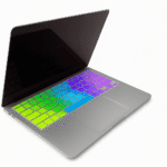 Carcasa Troquelada (con hueco) Mate + Teclado para MacBook Air/Pro