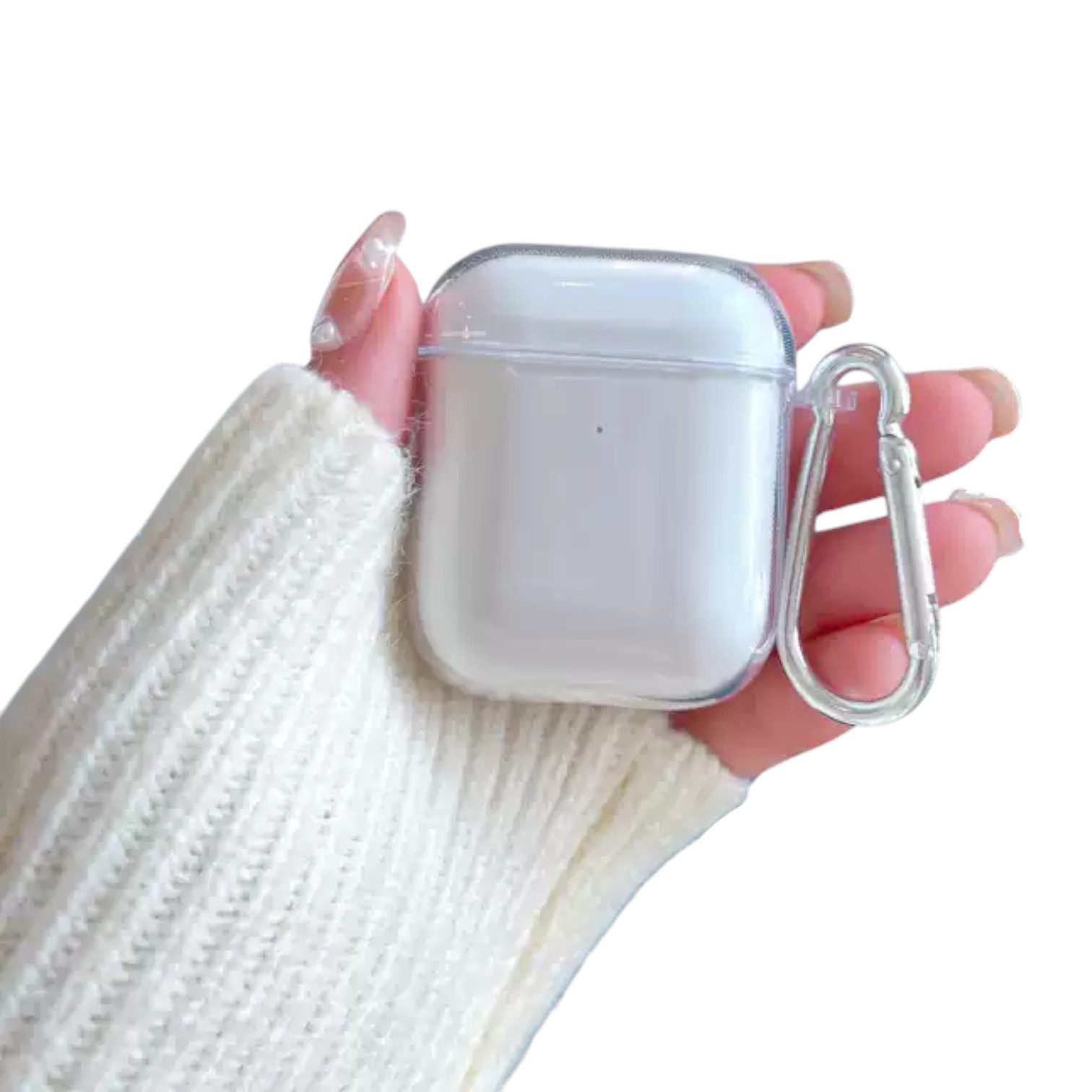 Airpods 2 Estuche Transparente para Airpods - Imagen 1