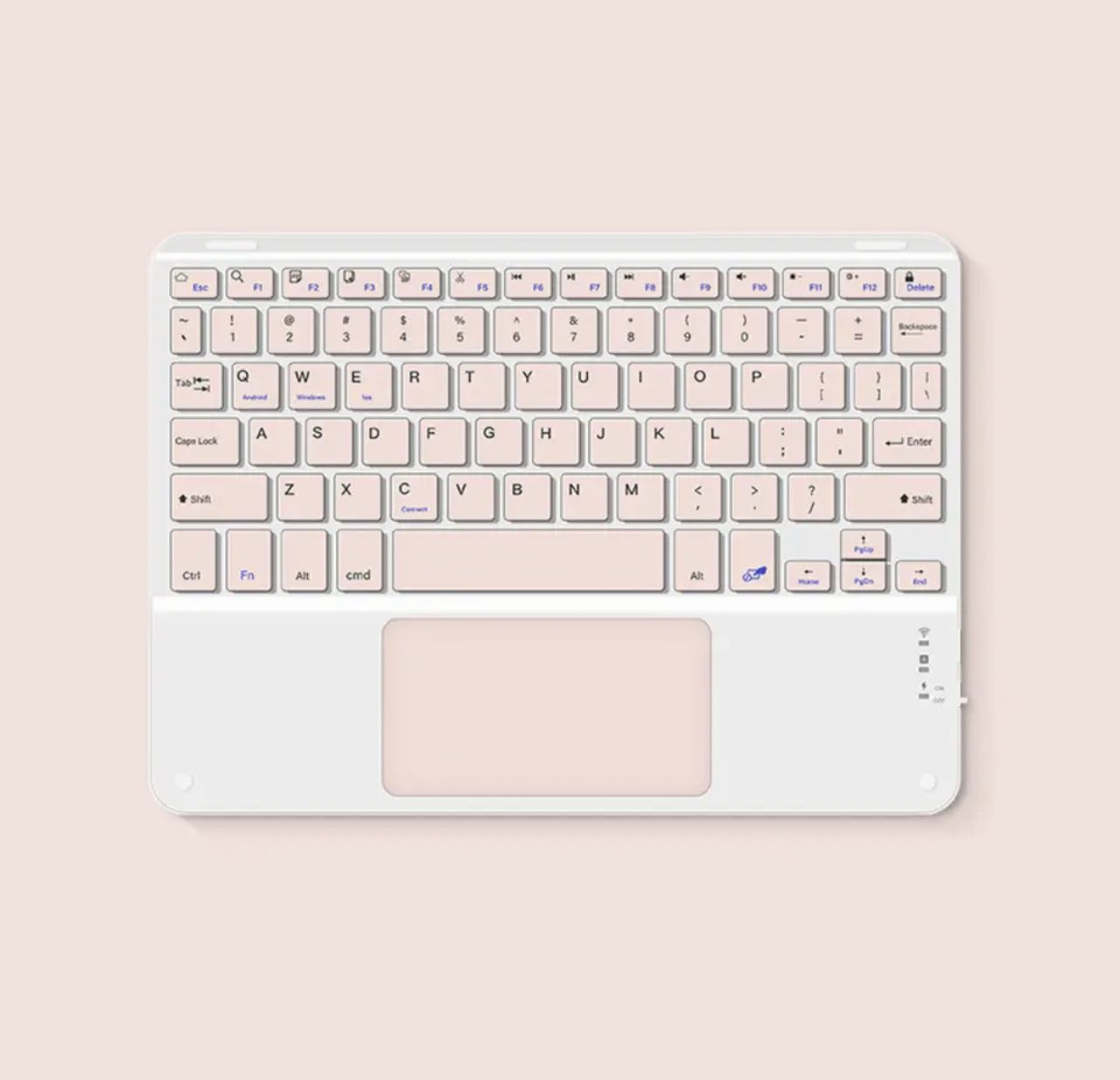 IMG-4002 Teclado Bluetooth con Mouse Touch - Imagen 1
