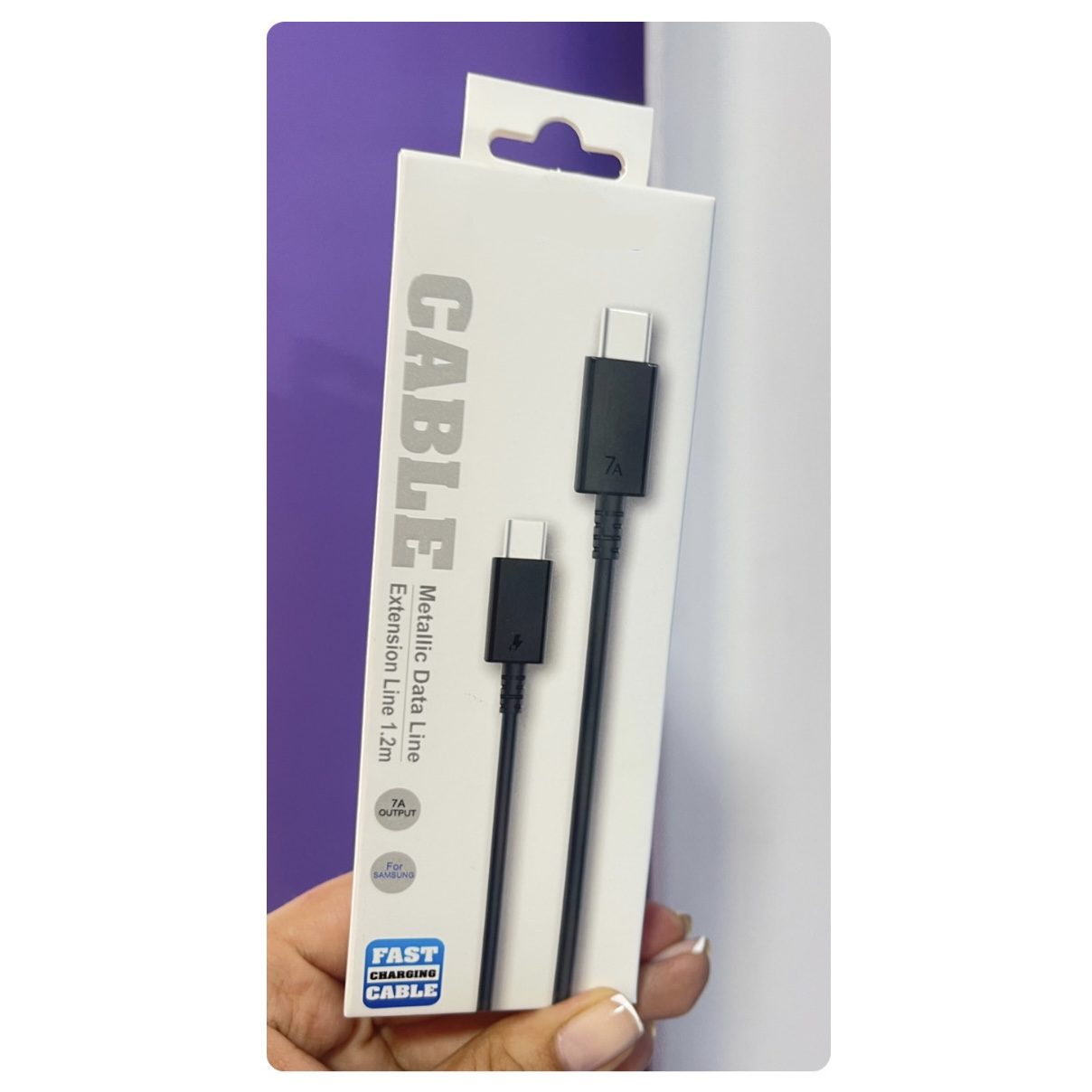 954BF7DE-F7A6-45DE-940B-009E882465BB Cable Tipo C - Tipo C Samsung - Imagen 1