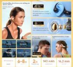 Audifono Bluetooth Conduccion Osea Remax RB-S18 Negro - Imagen 2