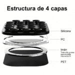 Ventosas Magsafe para Celular